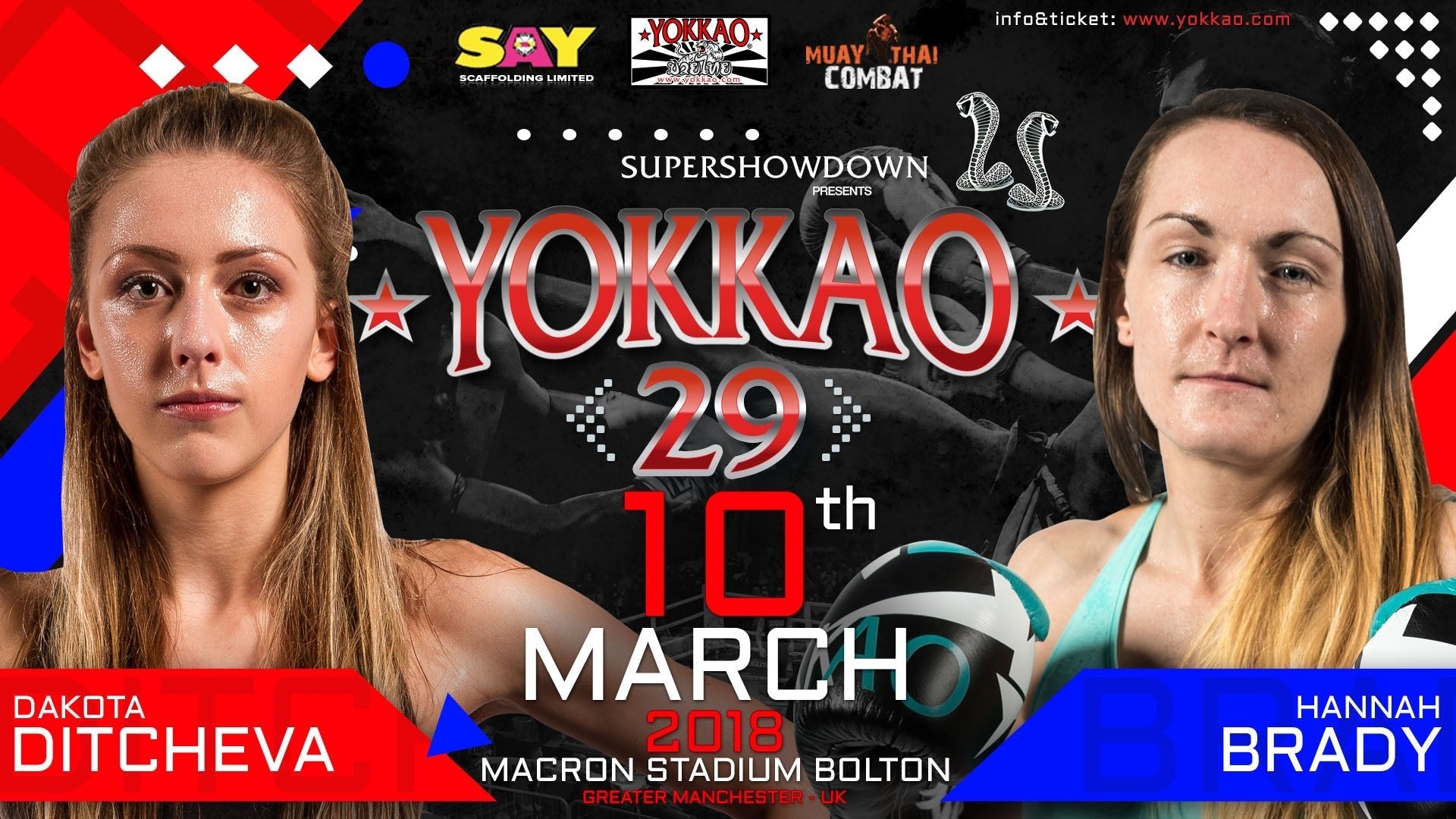 YOKKAO 29: Dakota Ditcheva vs Hannah Brady!-YOKKAO