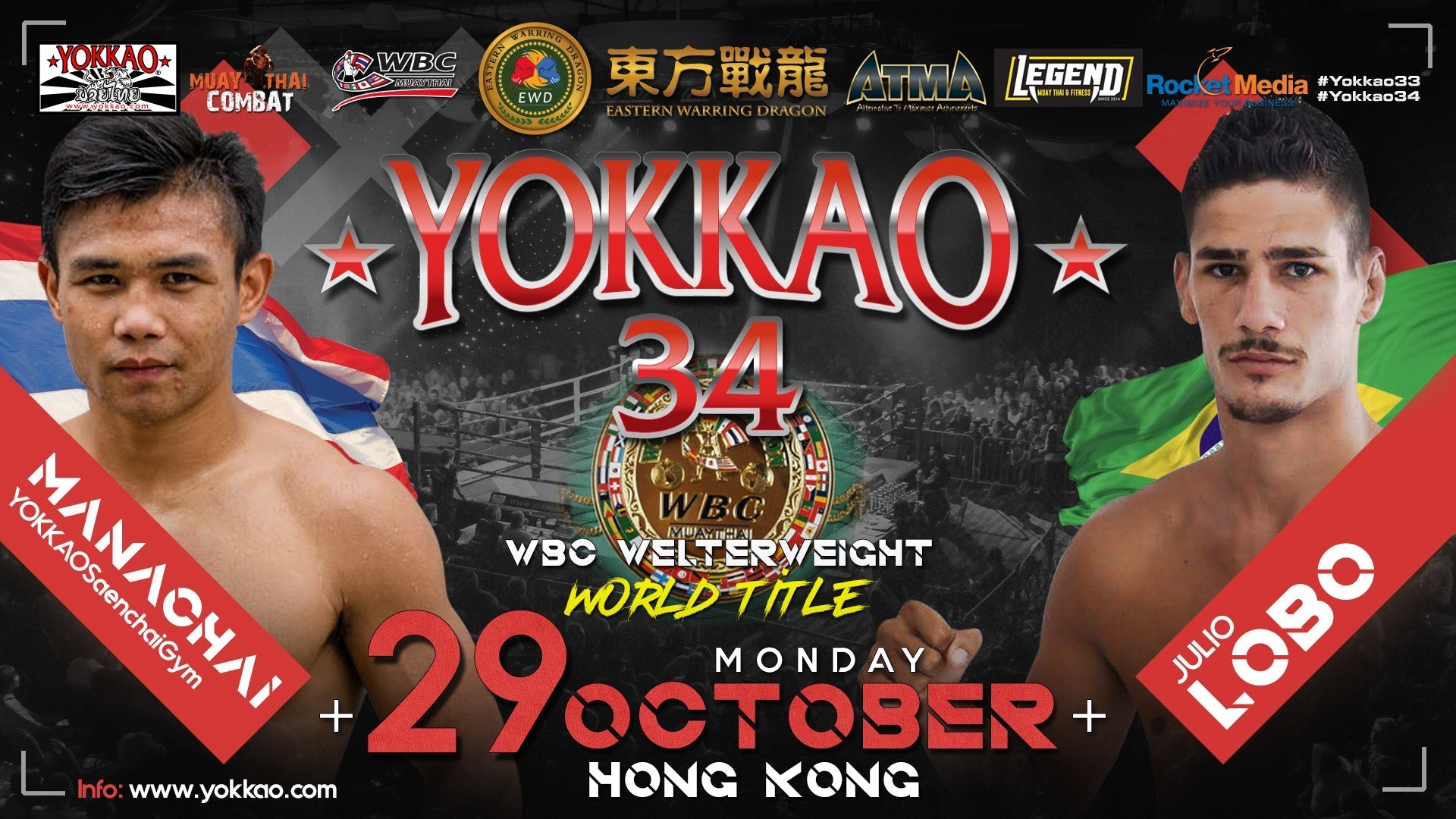 YOKKAO 33 - 34 Weigh-In Results-YOKKAO