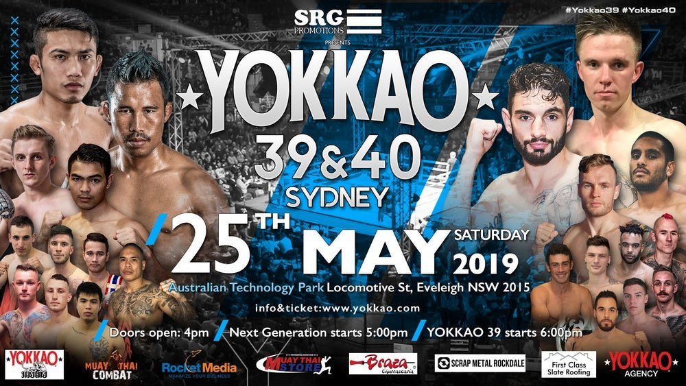 YOKKAO 39 - 40 Full Fight Card-YOKKAO
