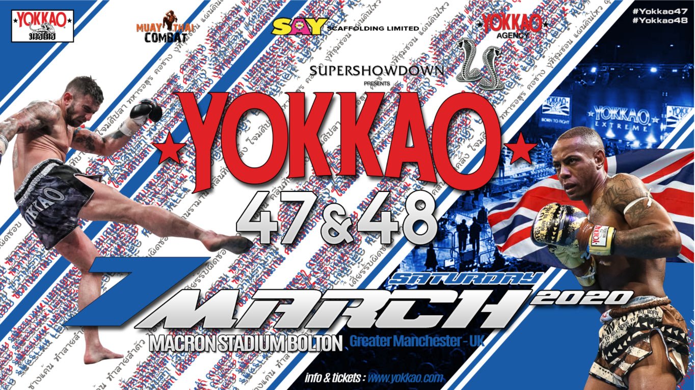 YOKKAO 47-48 Full Fight Card Confirmed-YOKKAO