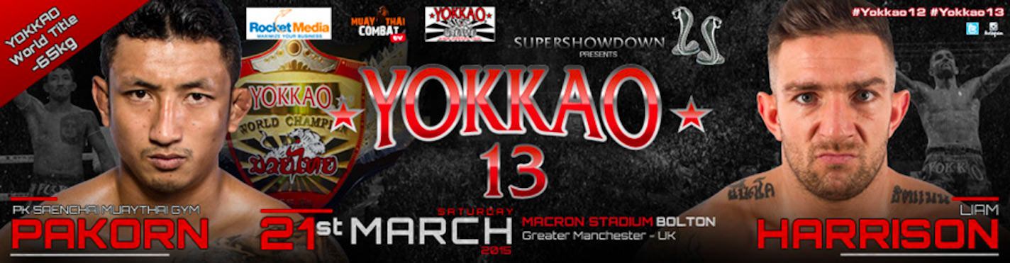 YOKKAO 13 Muay Thai Boxing Event
