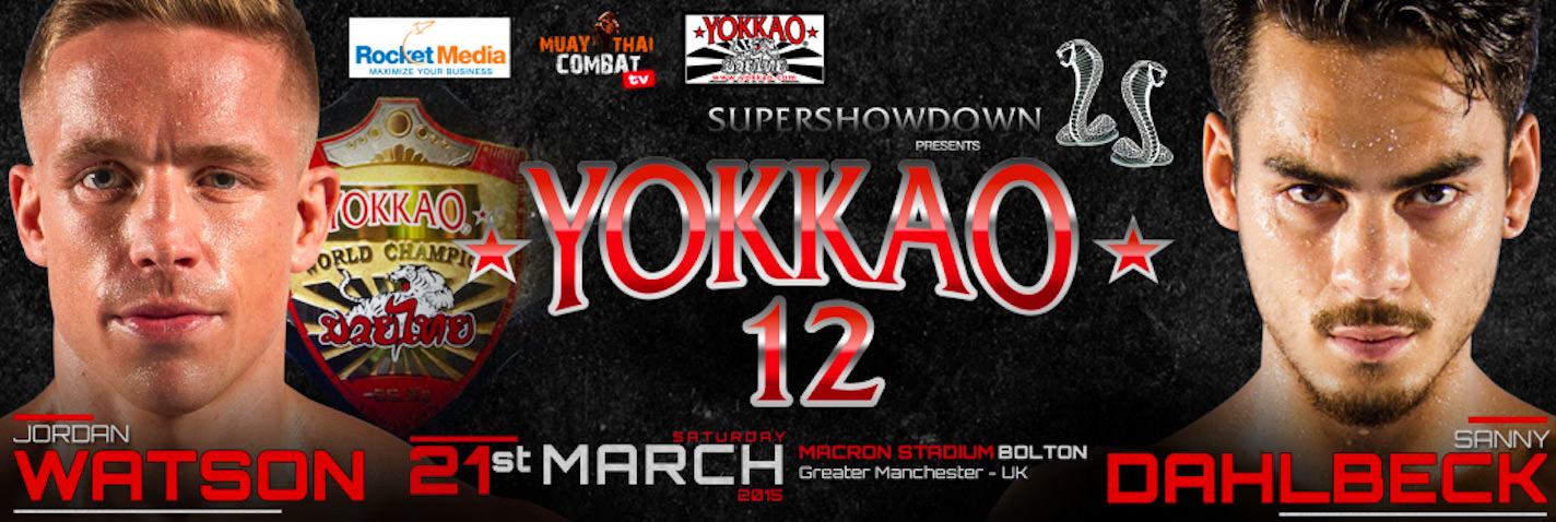YOKKAO 8 Muay Thai Event Banner