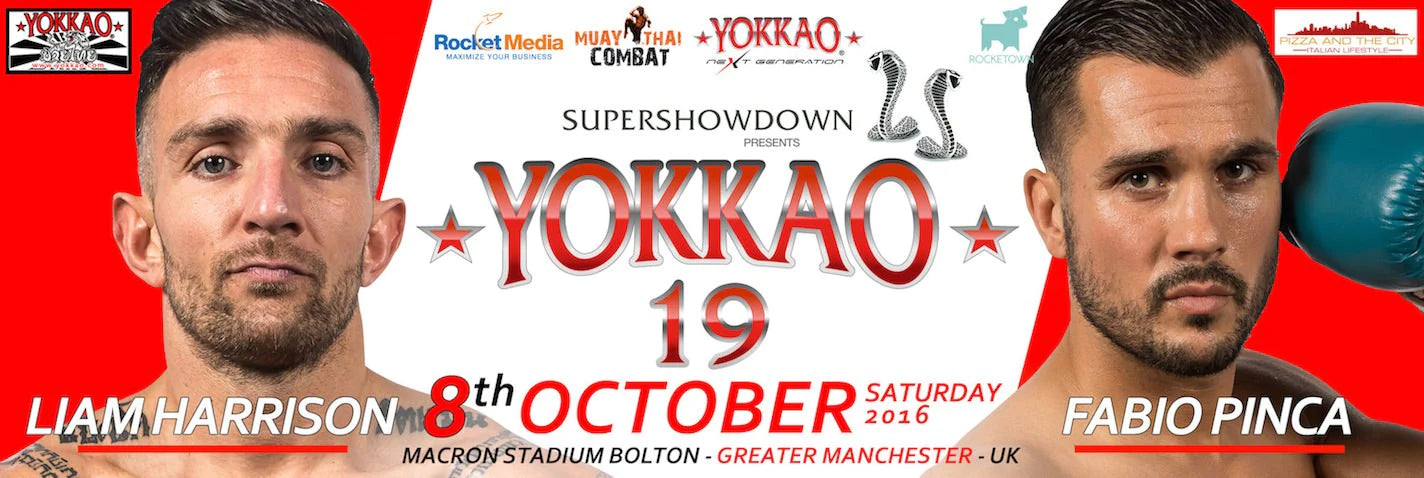 YOKKAO 19 Muay Thai Event Banner