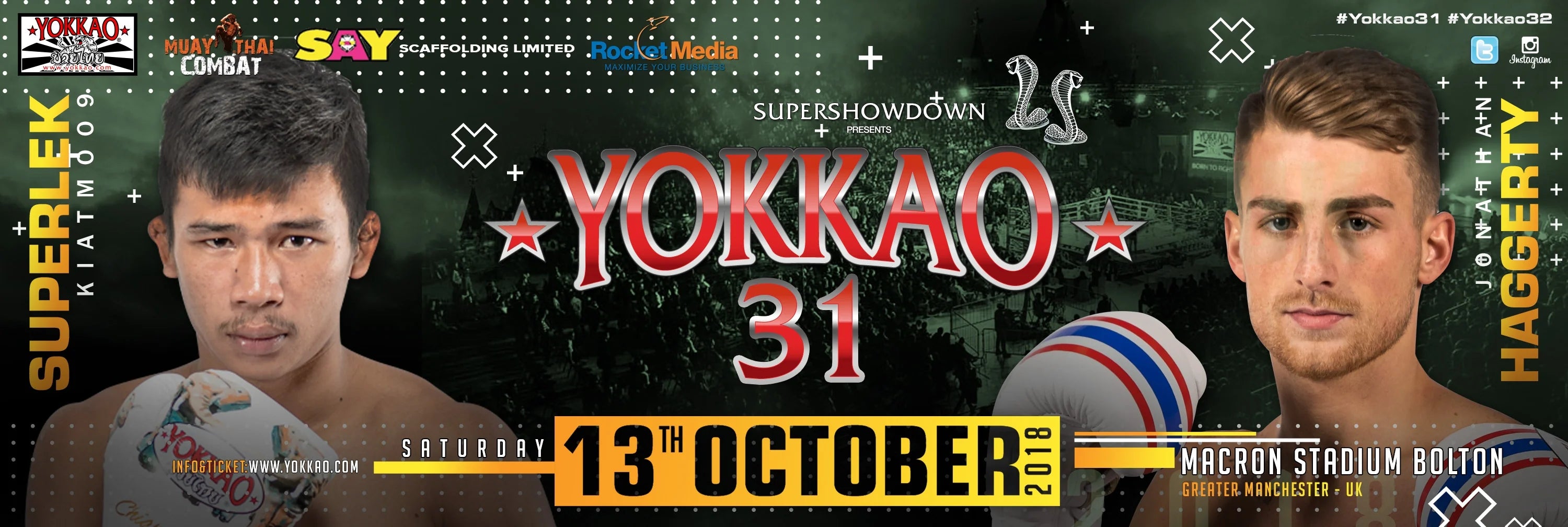 YOKKAO 31 Muay Thai Event Image