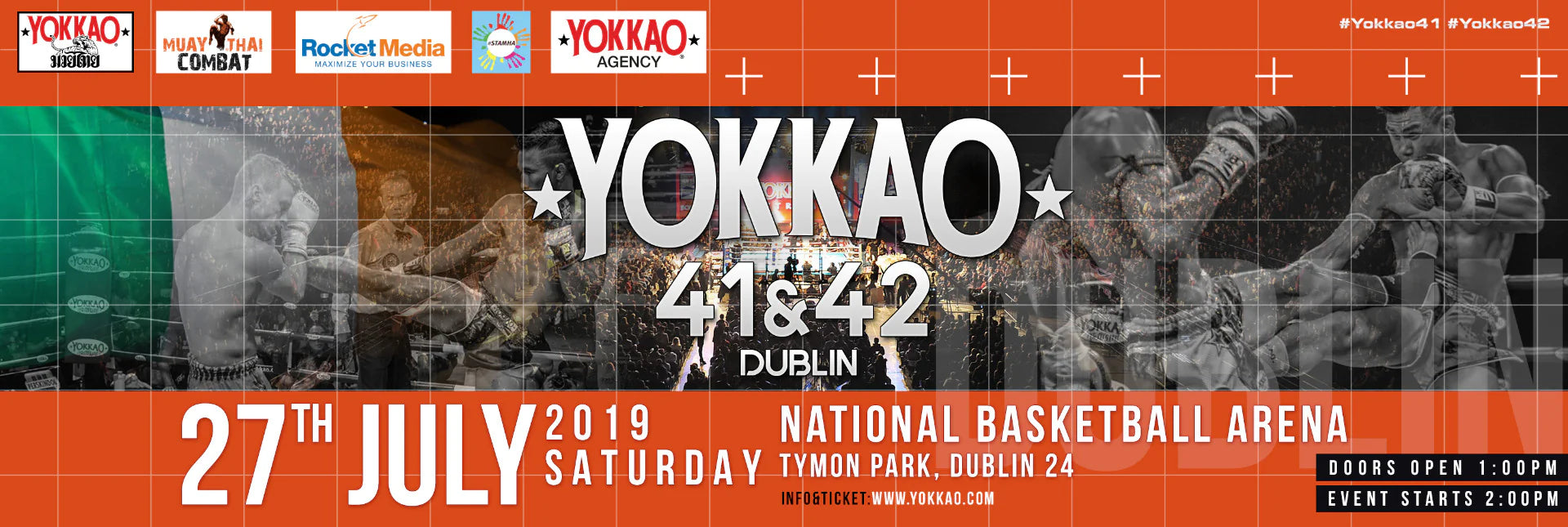 YOKKAO 41-42 Event Fighter Pose