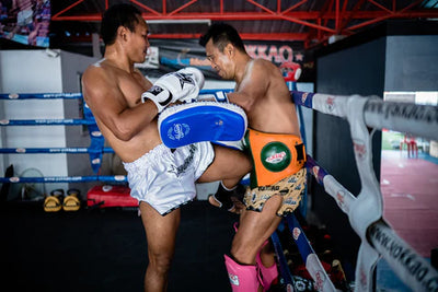 Muay Thai Knee Strike Action