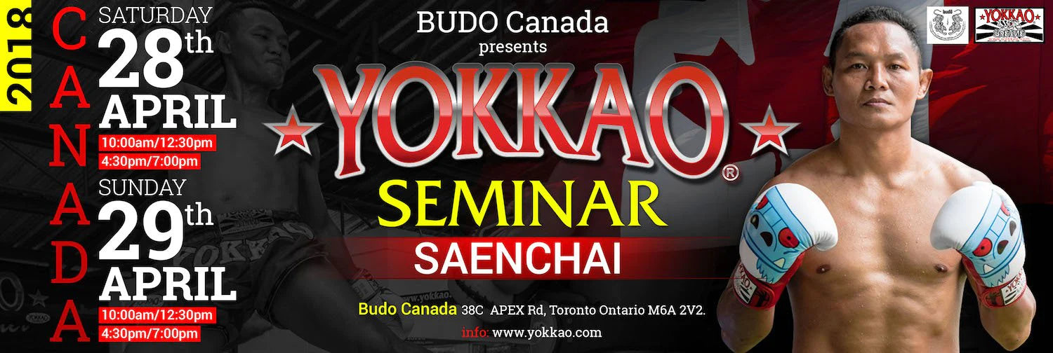 YOKKAO Canada Seminar Saenchai Image