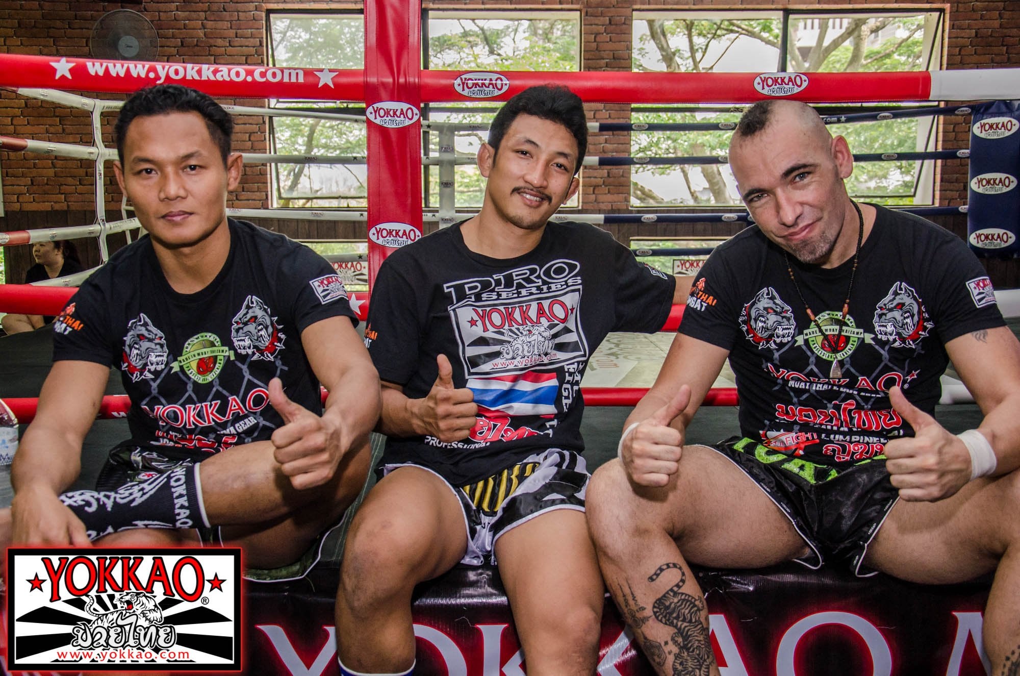 Saenchai & Pakorn in UK for YOKKAO Seminars and YOKKAO Games!