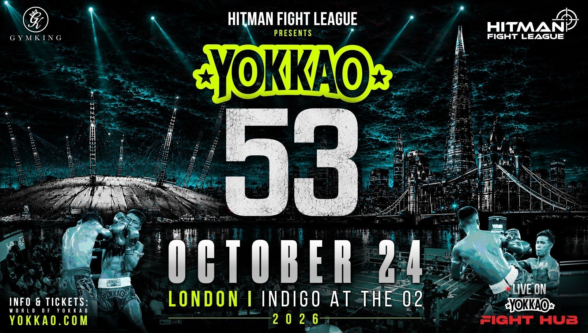 YOKKAO 53 Lands in London as Partnership with Hitman Fight League Expands Across the UK