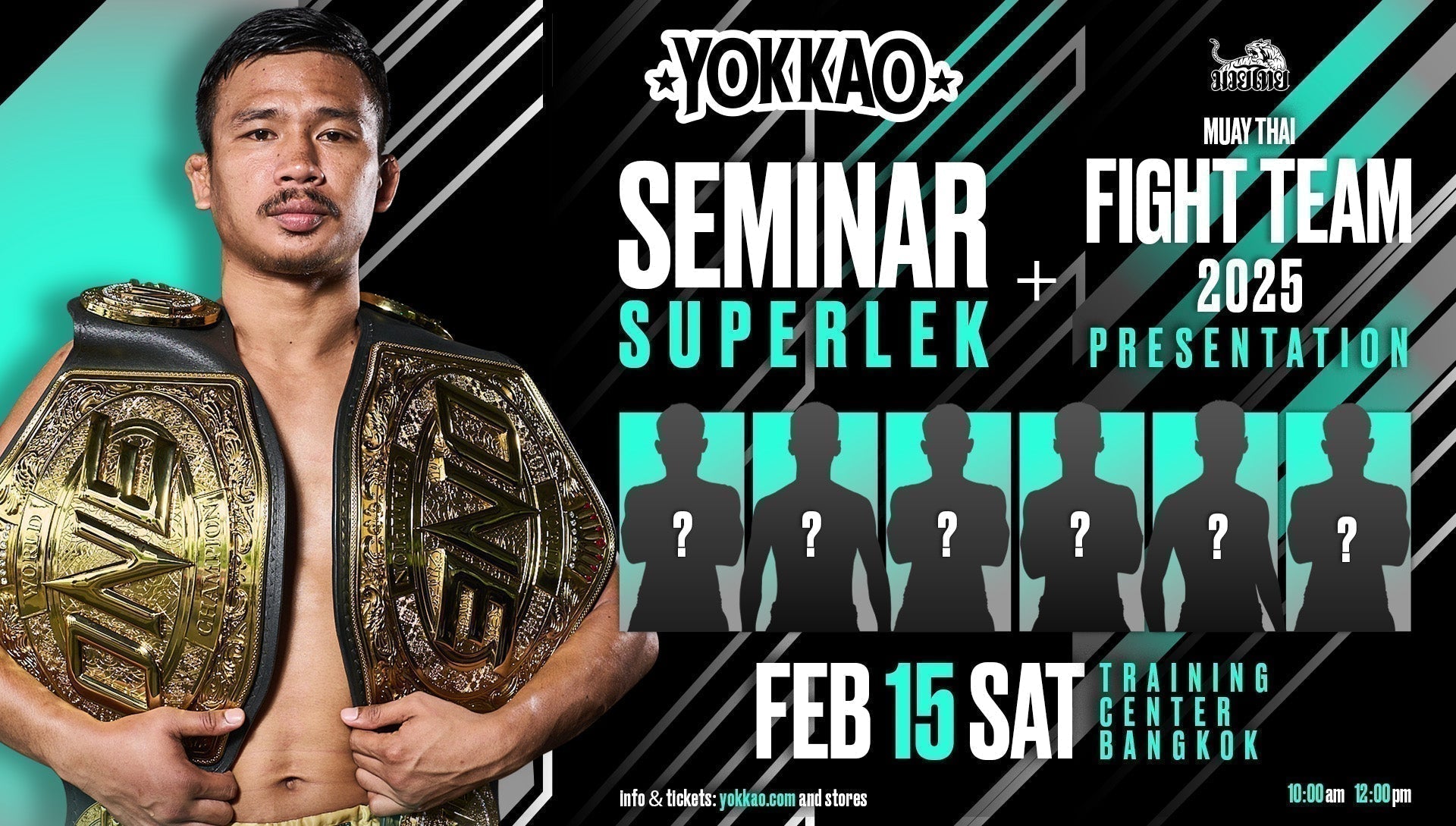 YOKKAO Seminar with Superlek: A Muay Thai Masterclass at YOKKAO Training Center Bangkok