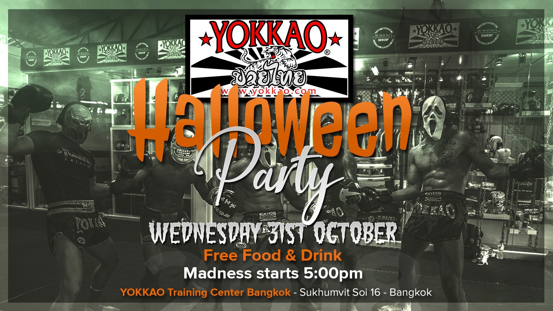 YOKKAO Holds First-Ever Halloween Party