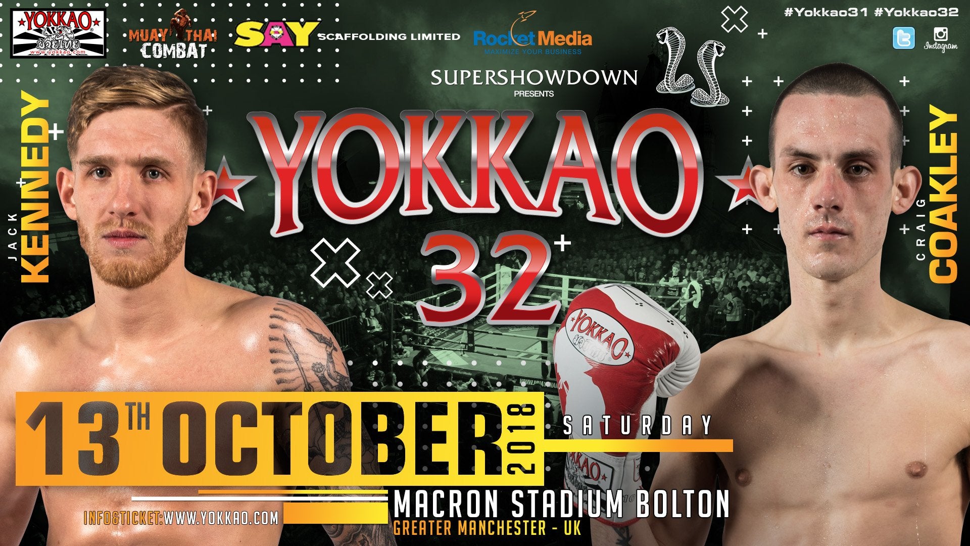 YOKKAO 32: Jack Kennedy vs Craig Coakley!