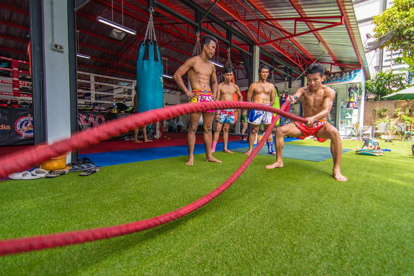 Benefits of Battle Ropes Training for Muay Thai