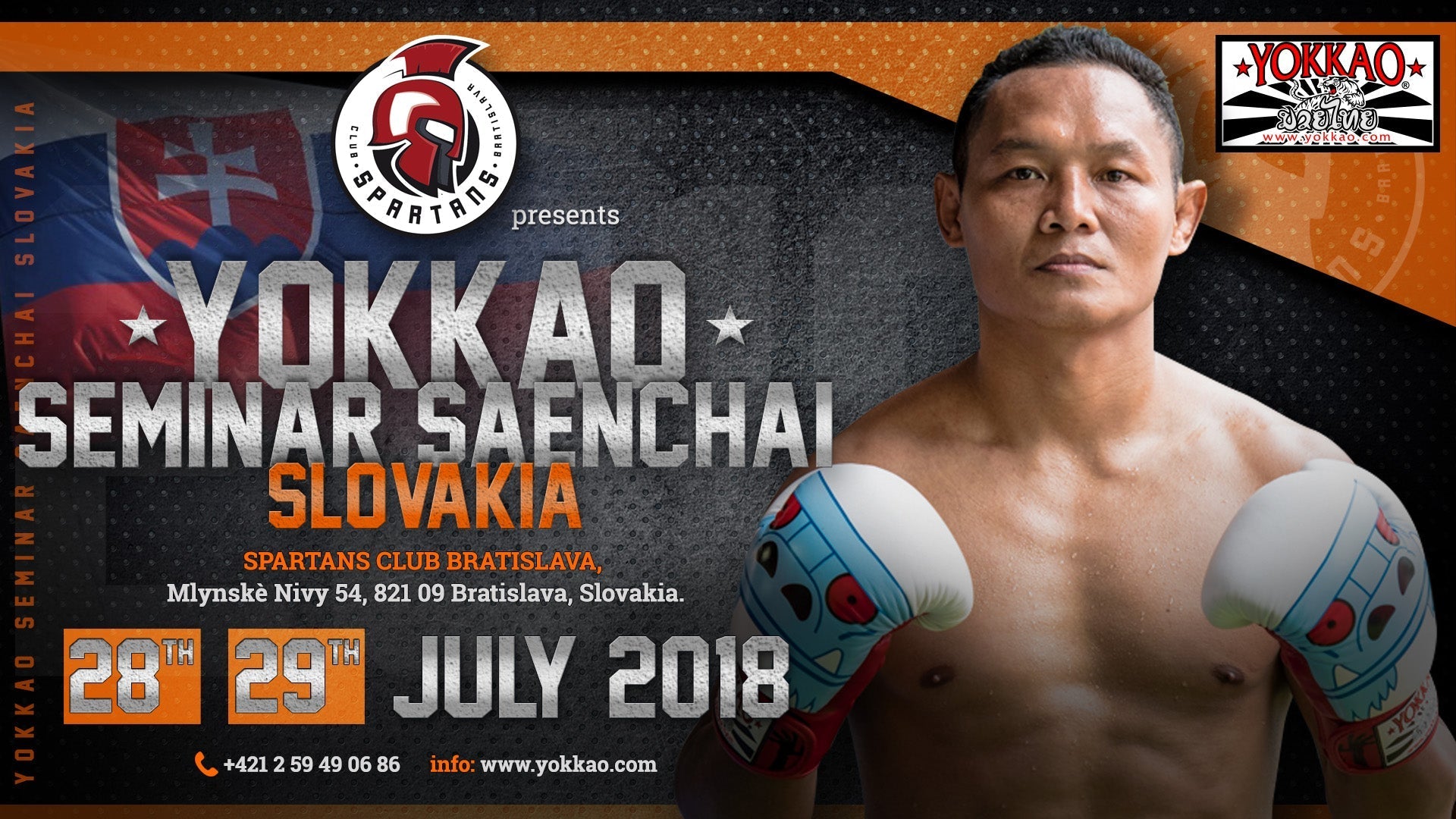 Bratislava hosts 1st YOKKAO Seminar with Saenchai in Slovakia!-YOKKAO