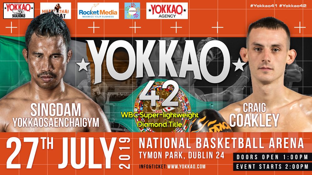 BREAKING: Singdam vs Coakley for WBC Diamond title at YOKKAO 42-YOKKAO