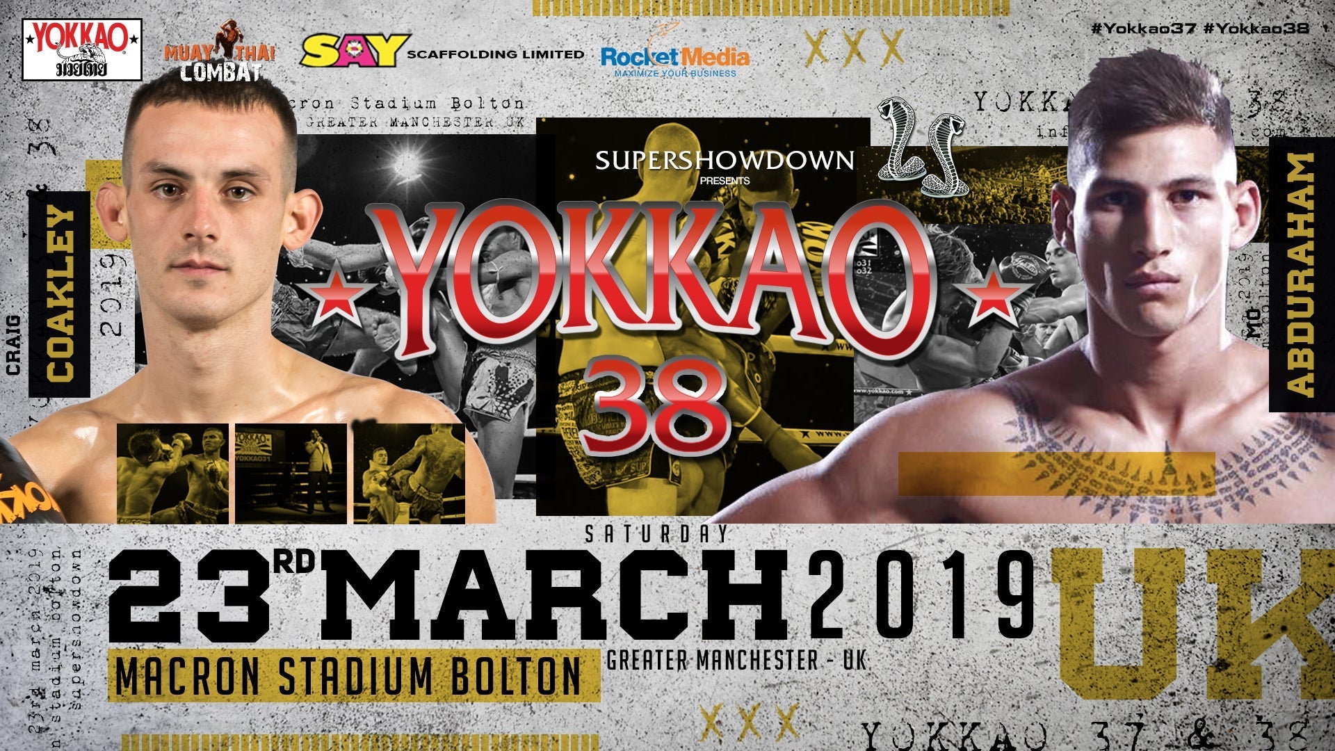 Craig Coakley To Face Mo Abdurahman at YOKKAO 38-YOKKAO