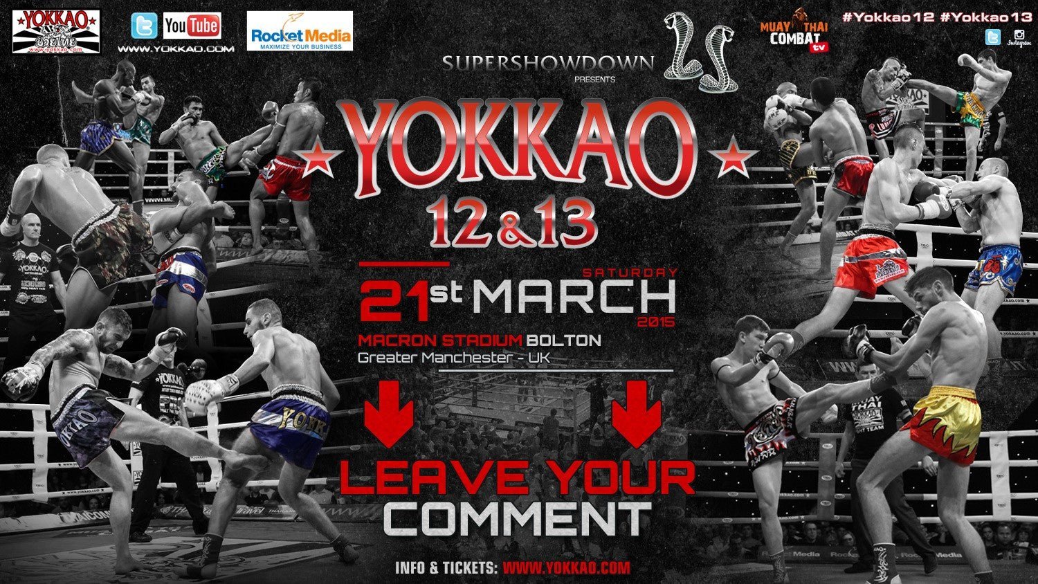 Guess who will be YOKKAO 12 - YOKKAO 13's main events and Win Yokkao!-YOKKAO