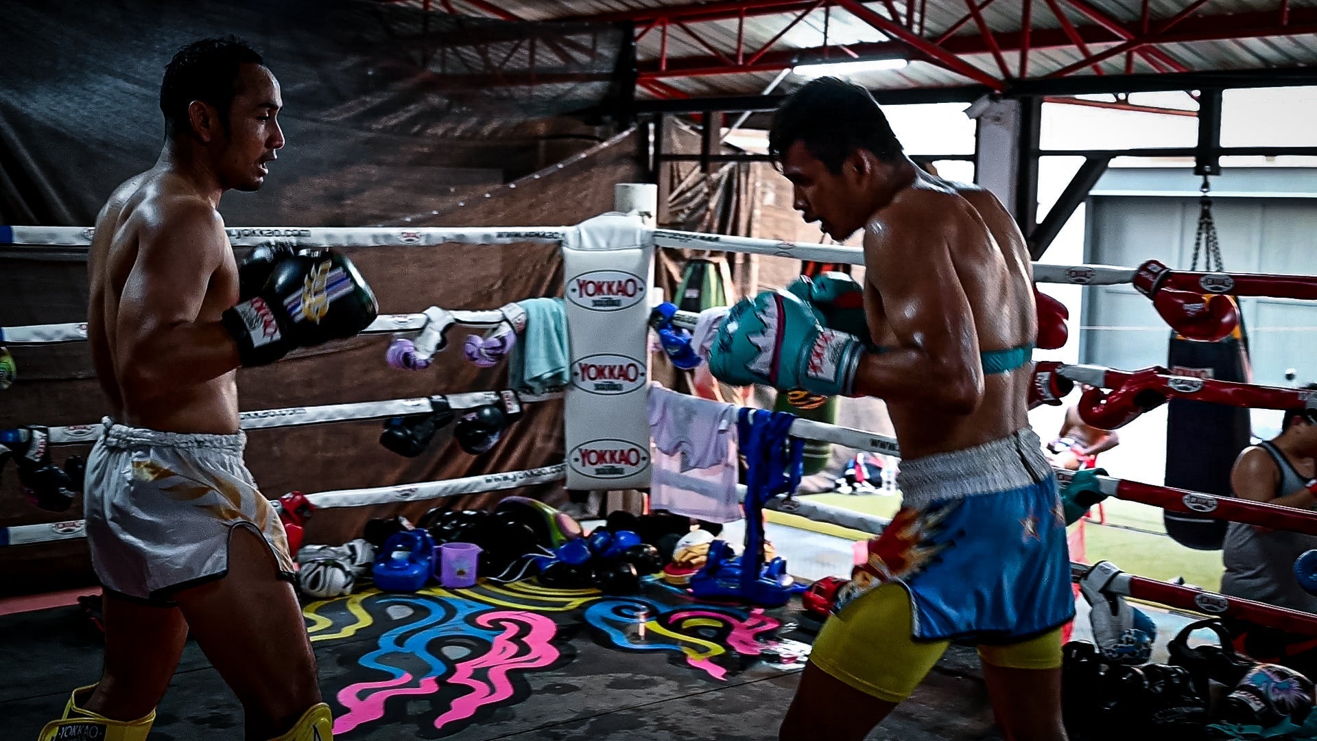 Iron Sharpens Iron: Superlek & Sam-A Train Together to Prepare for Their Upcoming Fights-YOKKAO
