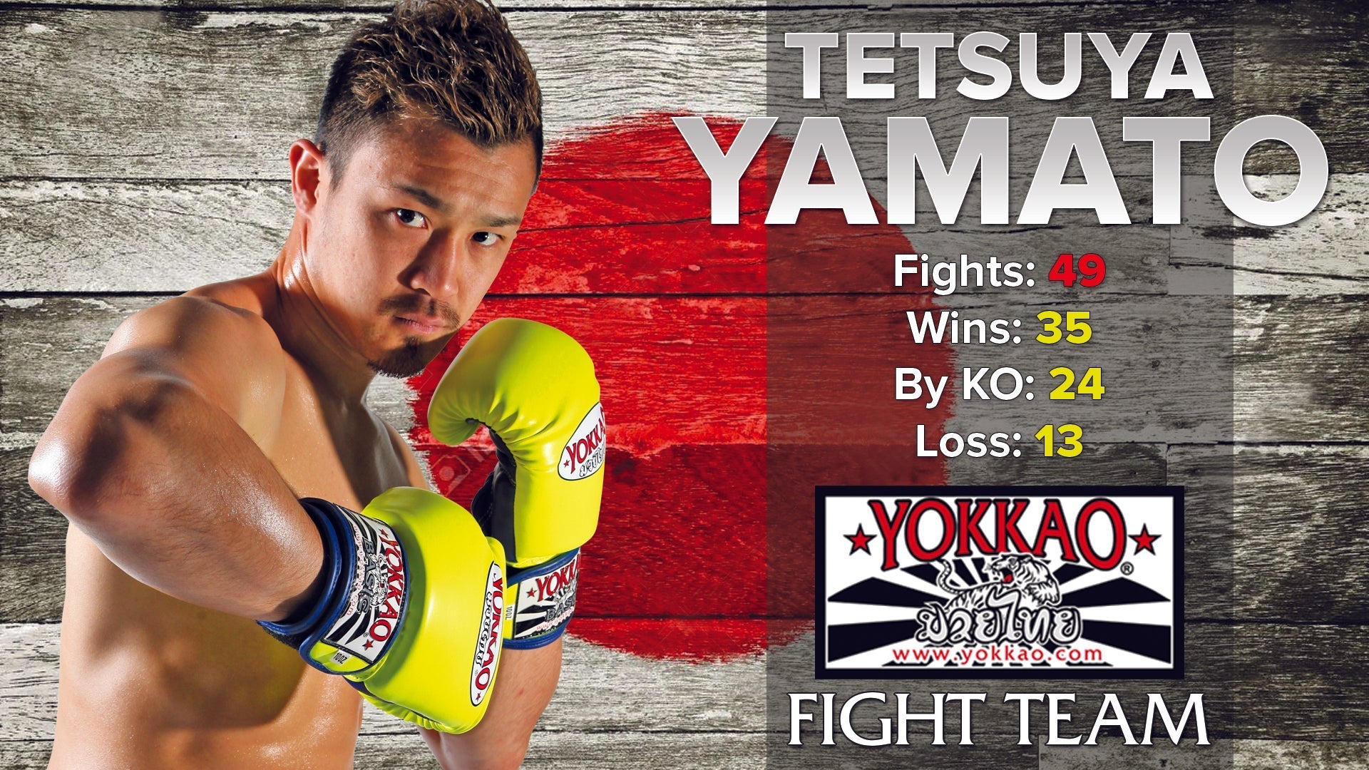 Tetsuya Yamato signs sponsorship deal to join the YOKKAO Fight Team!-YOKKAO