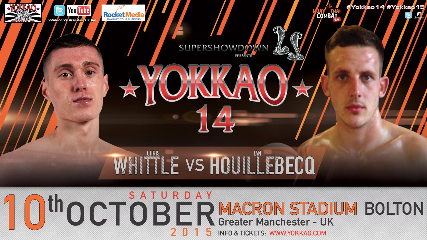 YOKKAO 14 Double Interview: Chris Whittle vs Ian Houillebecq!