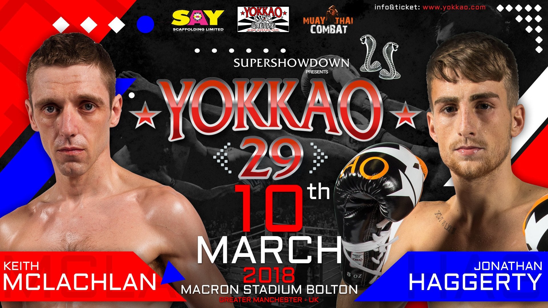 YOKKAO 29: Keith McLachlan vs Jonathan Haggerty!