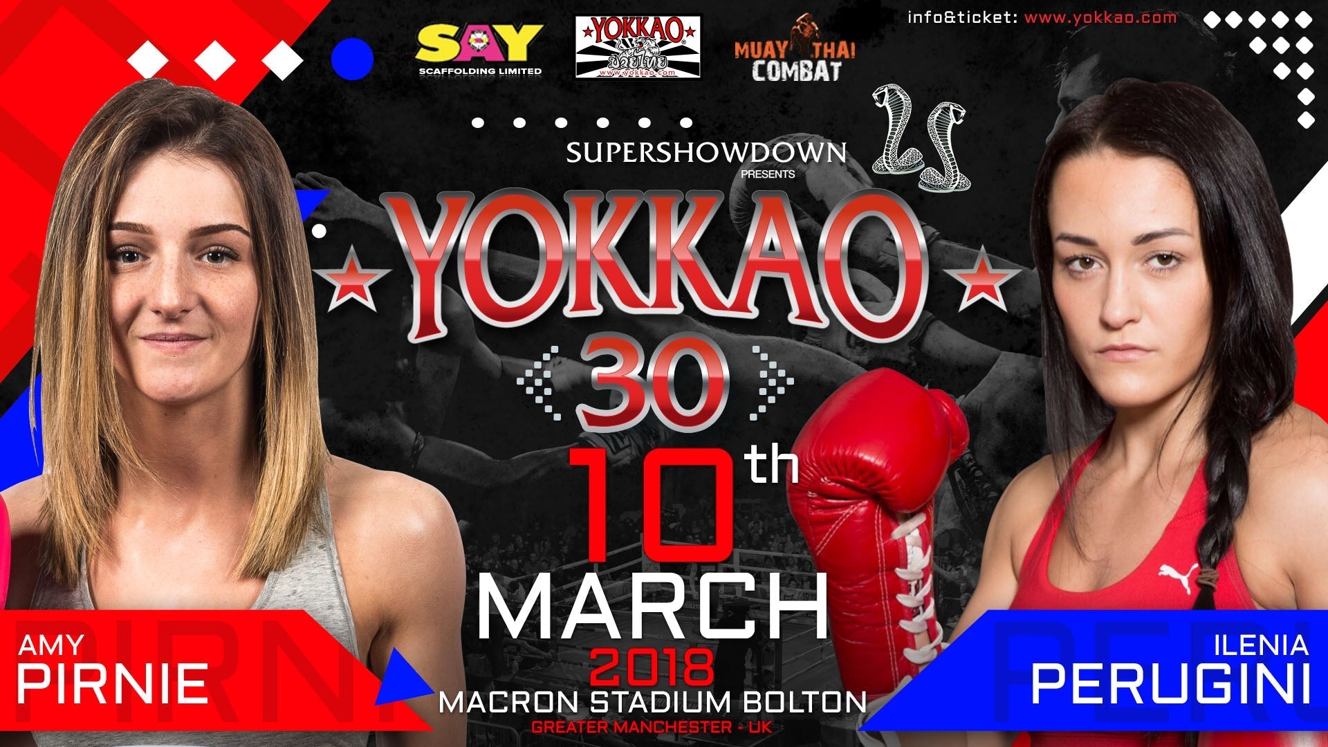 YOKKAO 30: Amy Pirnie vs Ilenia Perugini!-YOKKAO