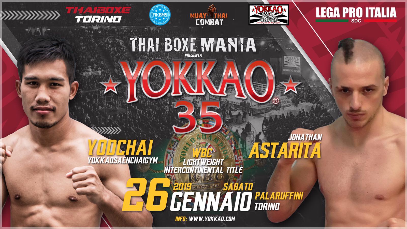 YOKKAO 35: Yodchai Gets WBC Title Shot Against Astarita!-YOKKAO