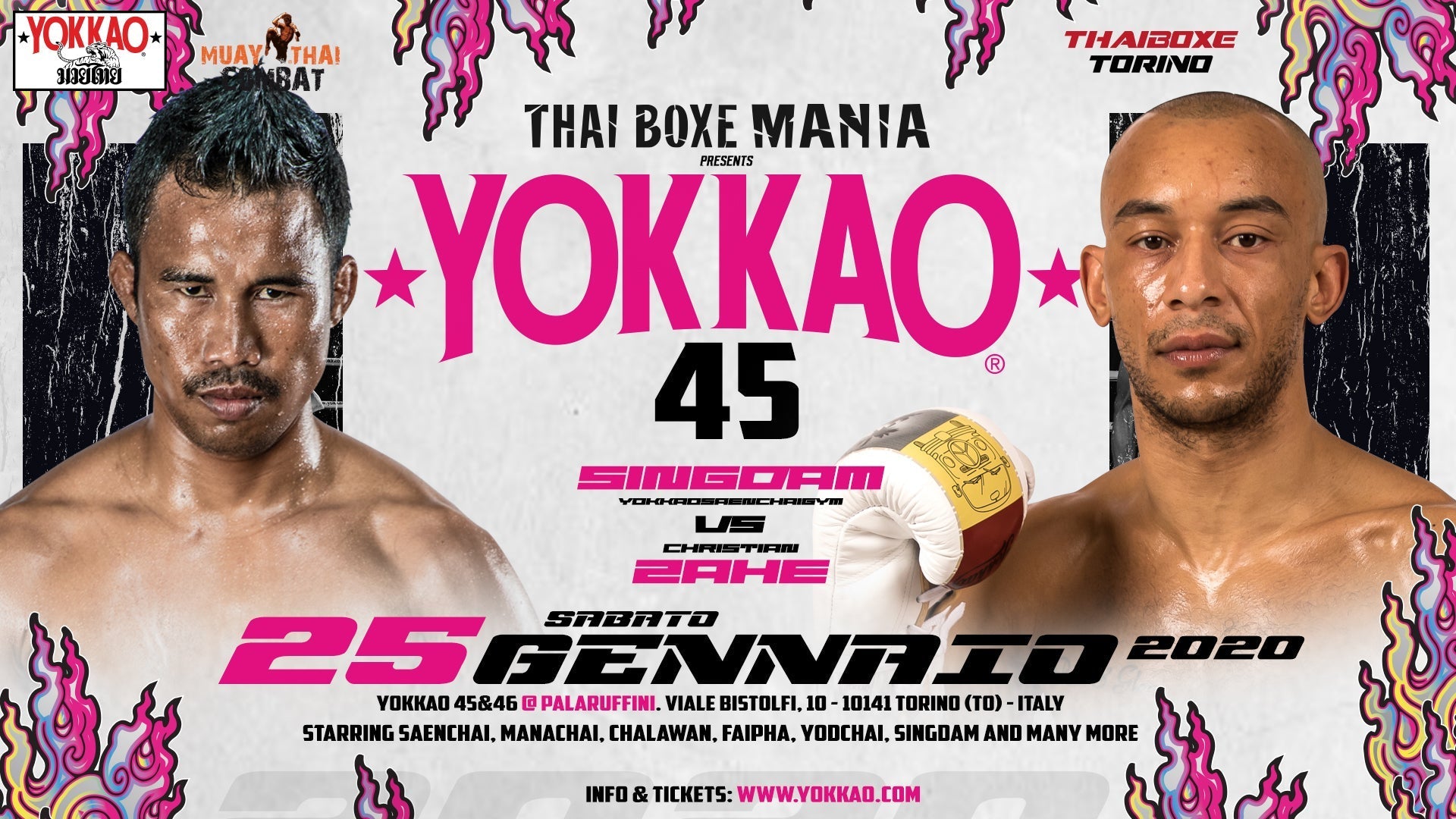 YOKKAO 45: SINGDAM VS CHRISTIAN ZAHE-YOKKAO