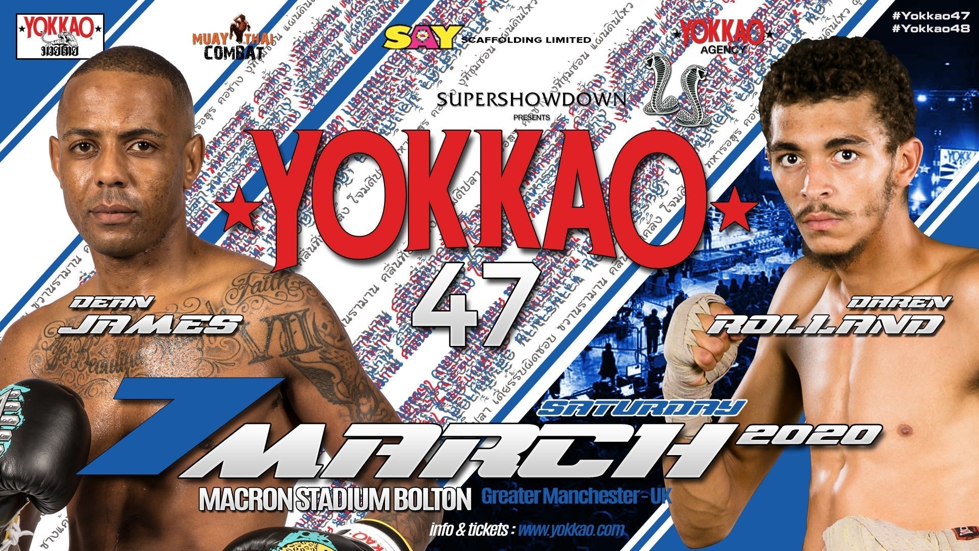 YOKKAO 47: DEAN JAMES vs DAREN ROLLAND-YOKKAO