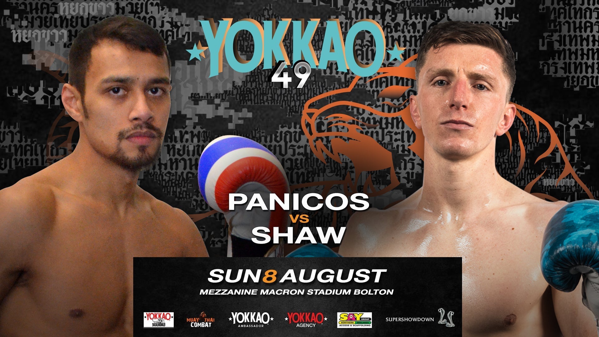 YOKKAO 49 First Fight Announced: Panicos Yusuf vs Chris Shaw!-YOKKAO