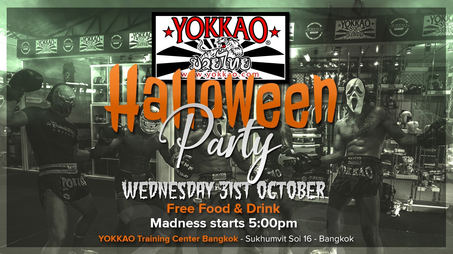 YOKKAO Holds First-Ever Halloween Party-YOKKAO