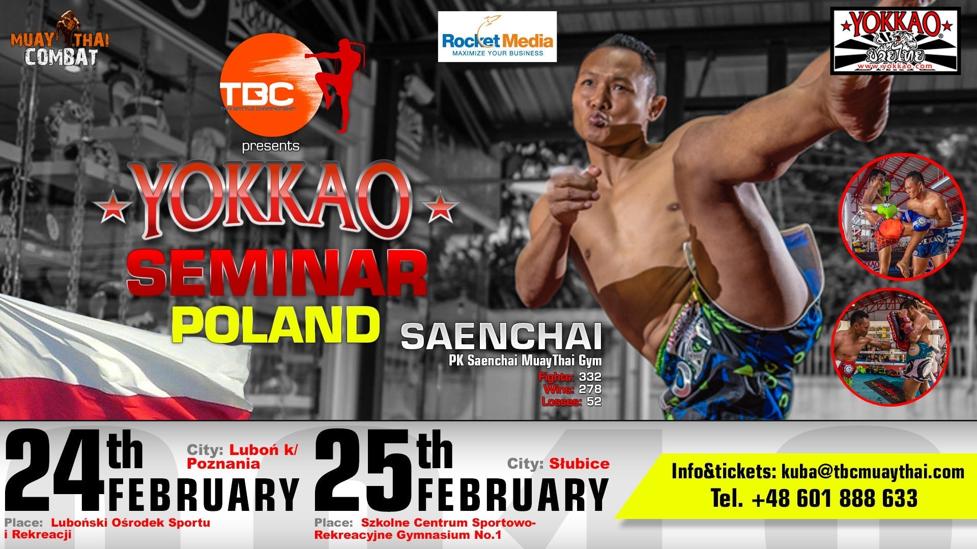 YOKKAO Seminar with Saenchai Heads to Poland!-YOKKAO