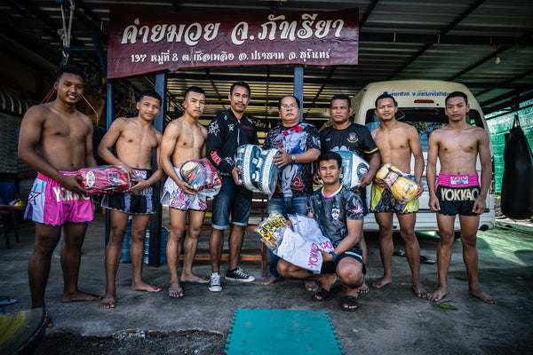 YOKKAO Supports Muay Thai Gyms in Northeast Thailand