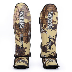 Thai Camo Shin Guards