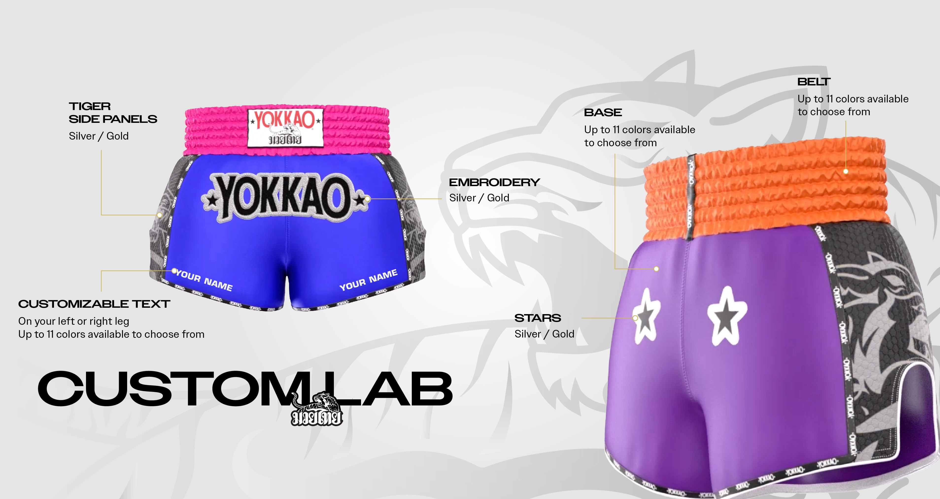 Premium Muay Thai Gear Equipment Apparel MMA YOKKAO Asia