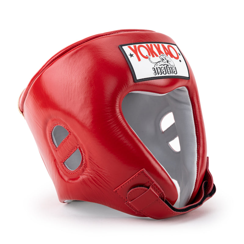 Red Competition Head Guard
