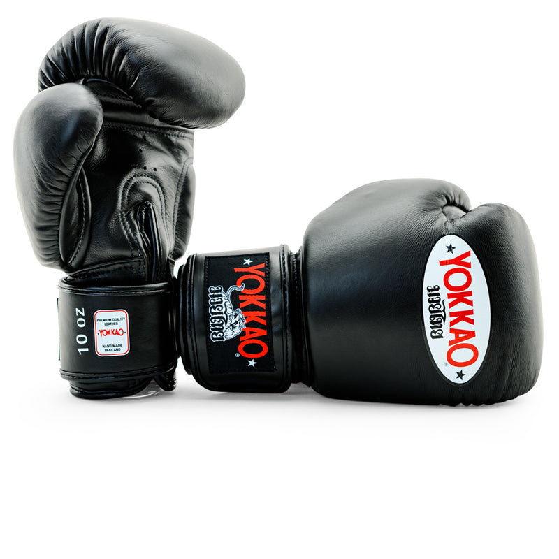 Muay Thai Gloves  YOKKAO Matrix Black Boxing Gloves