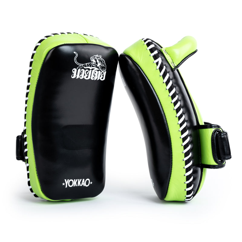 Free Style Kicking Pads Black/Lime Zest